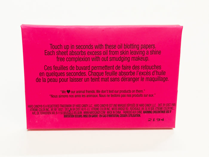 Create Your Own Beauty Box -  Hard Candy Blotting Paper