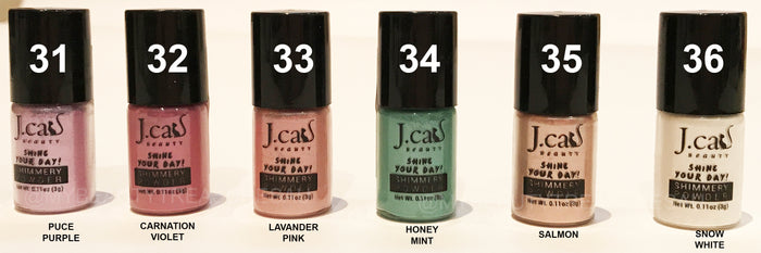 Create Your Own Beauty Box -  J.Cat Beauty Shimmery Powder