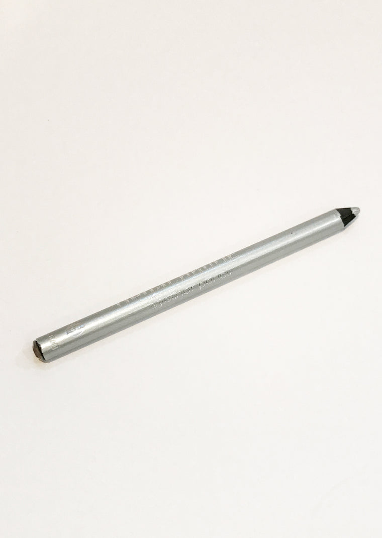 Mega Chrome Eyeliner Pencil - Dramatic Silver